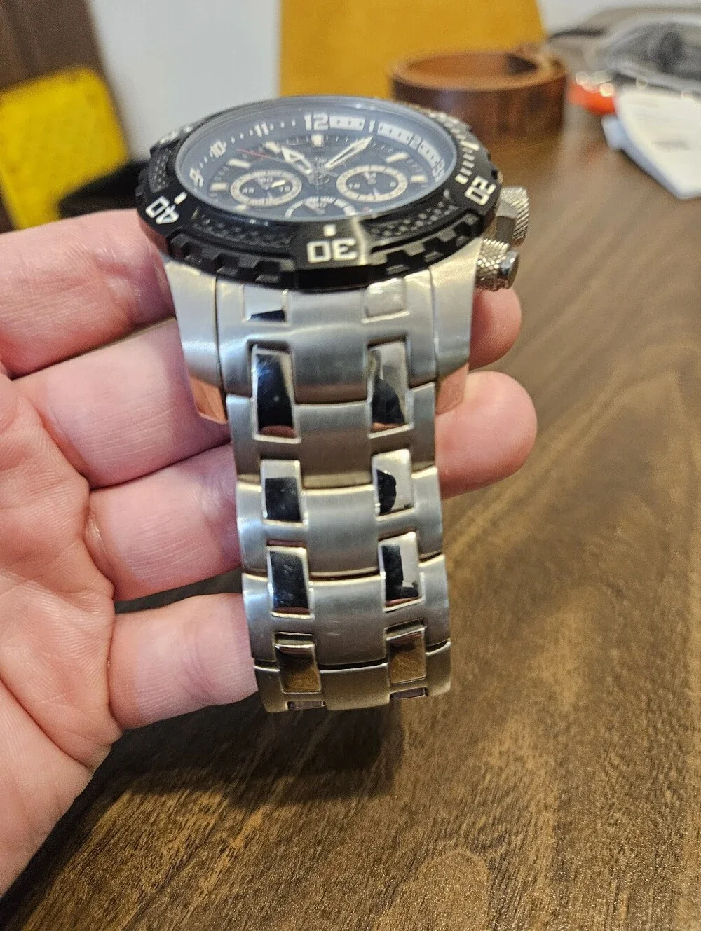 Invicta Pro Diver Men's Watch - 51mm Steel Model 25779 Blue Dial